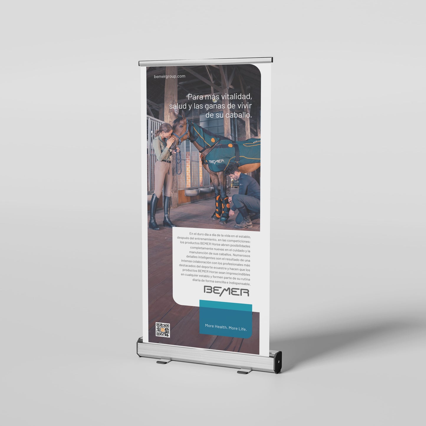 HORSE // Mehr Vitalität Roll Up - Daten-Download