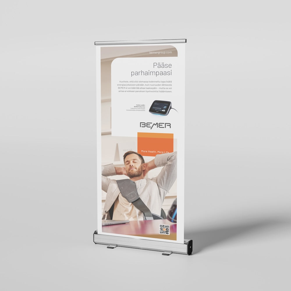 HUMAN // Leistungsfähig leben Roll Up - Daten-Download