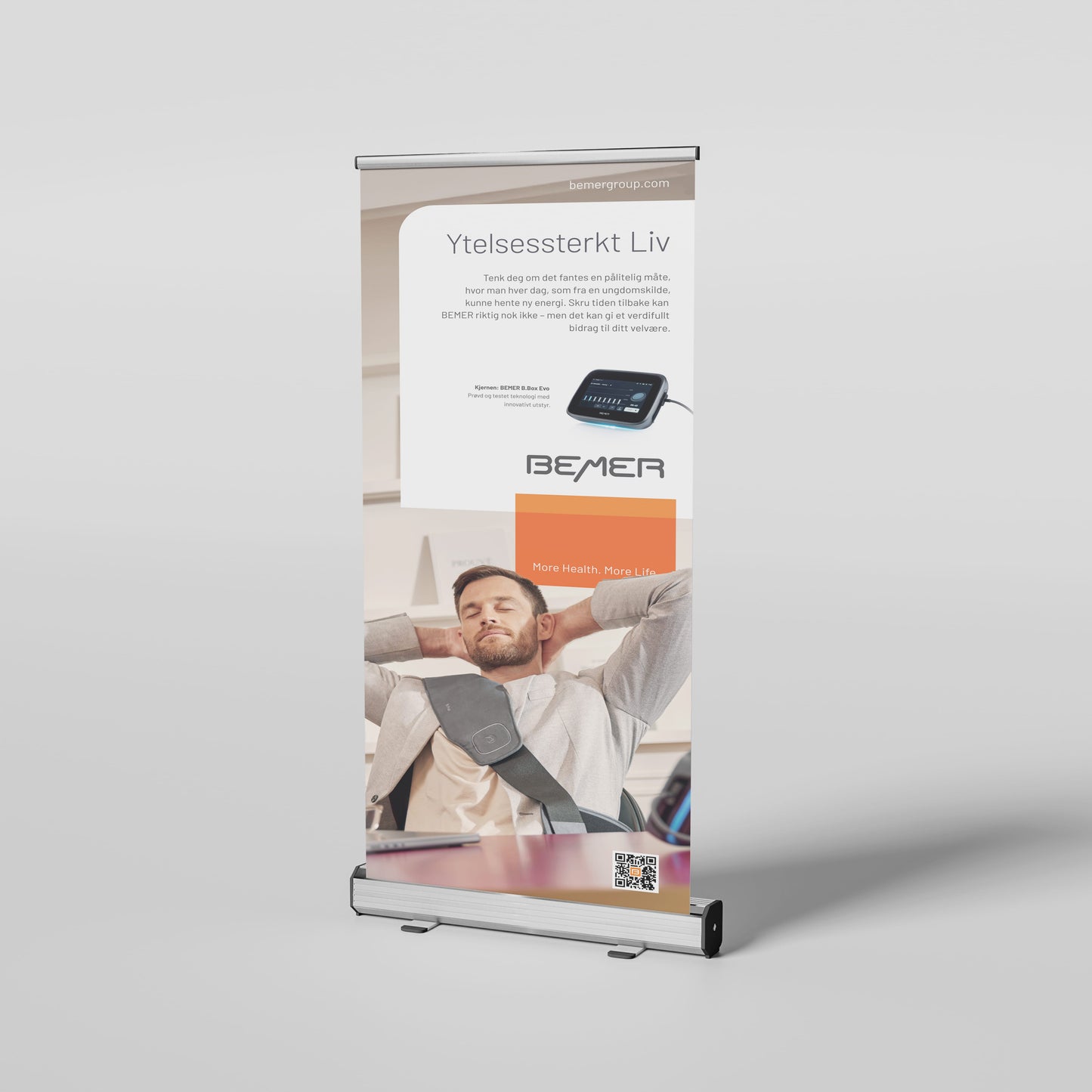HUMAN // Leistungsfähig leben Roll Up - Daten-Download