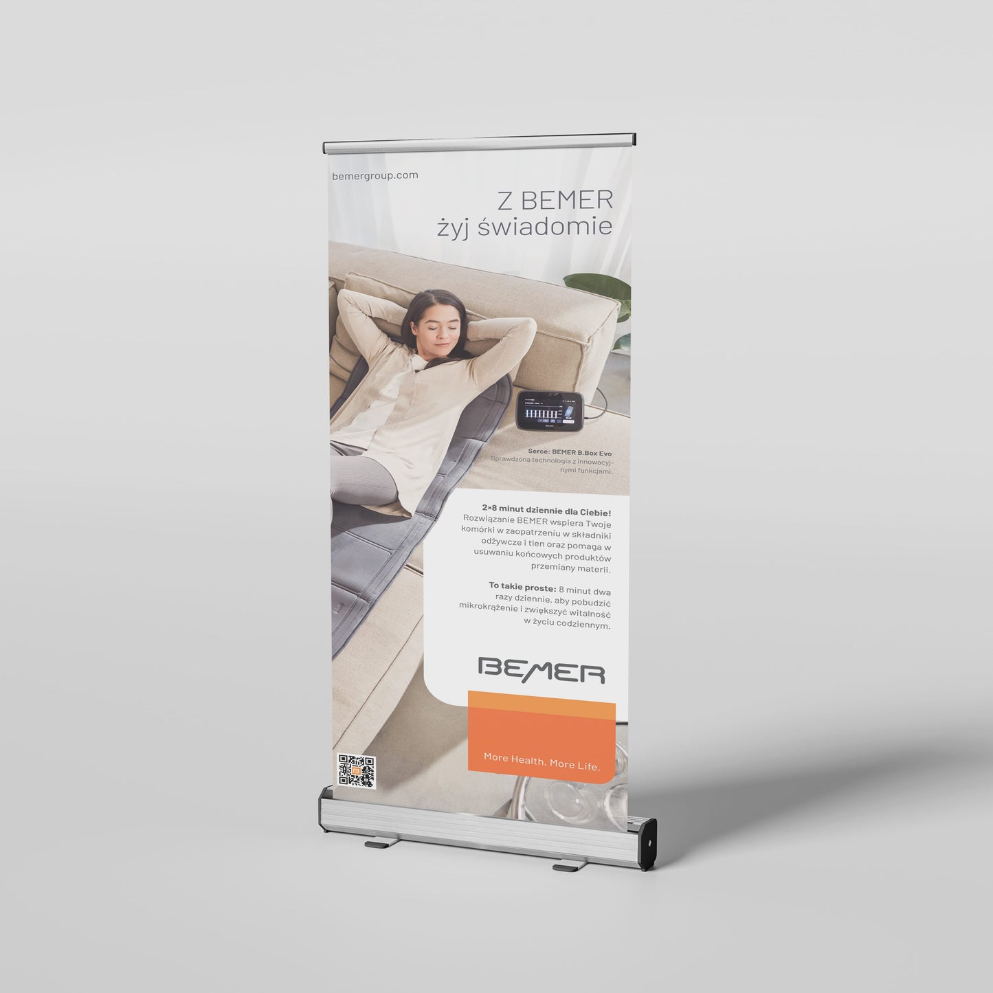 HUMAN // Bewusst leben Roll Up - Daten-Download