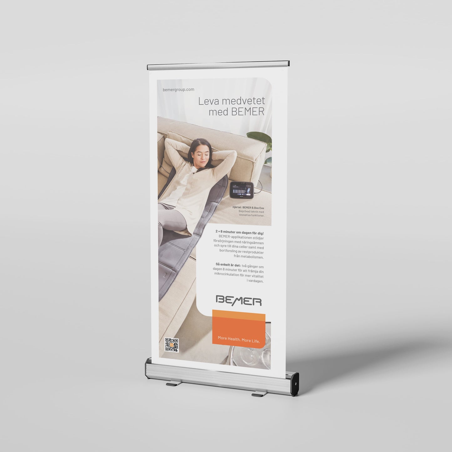 HUMAN // Bewusst leben Roll Up - Daten-Download