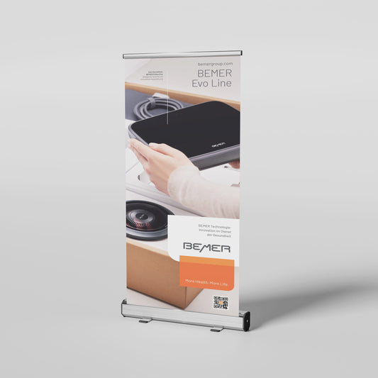 HUMAN // BEMER Evo Line  Roll Up - Daten-Download