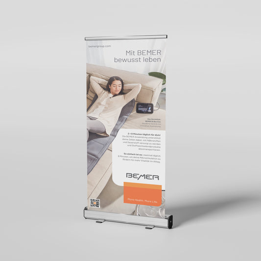 HUMAN // Bewusst leben Roll Up - Daten-Download