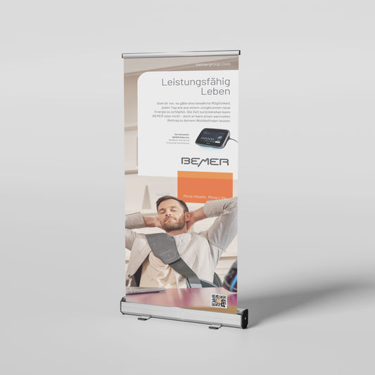 HUMAN // Leistungsfähig leben Roll Up - Daten-Download