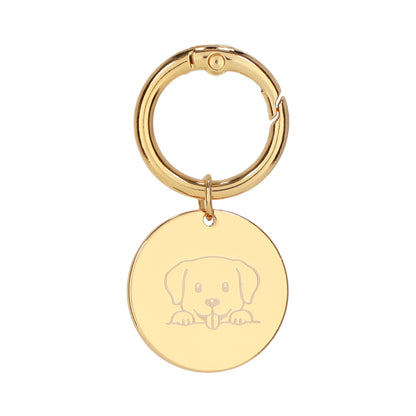 Dog Tag / Schlüsselanhänger Metall
