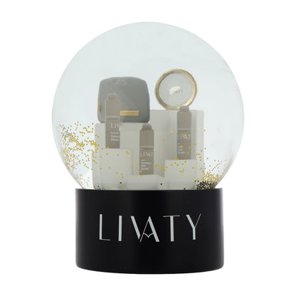 Schneekugel Livaty